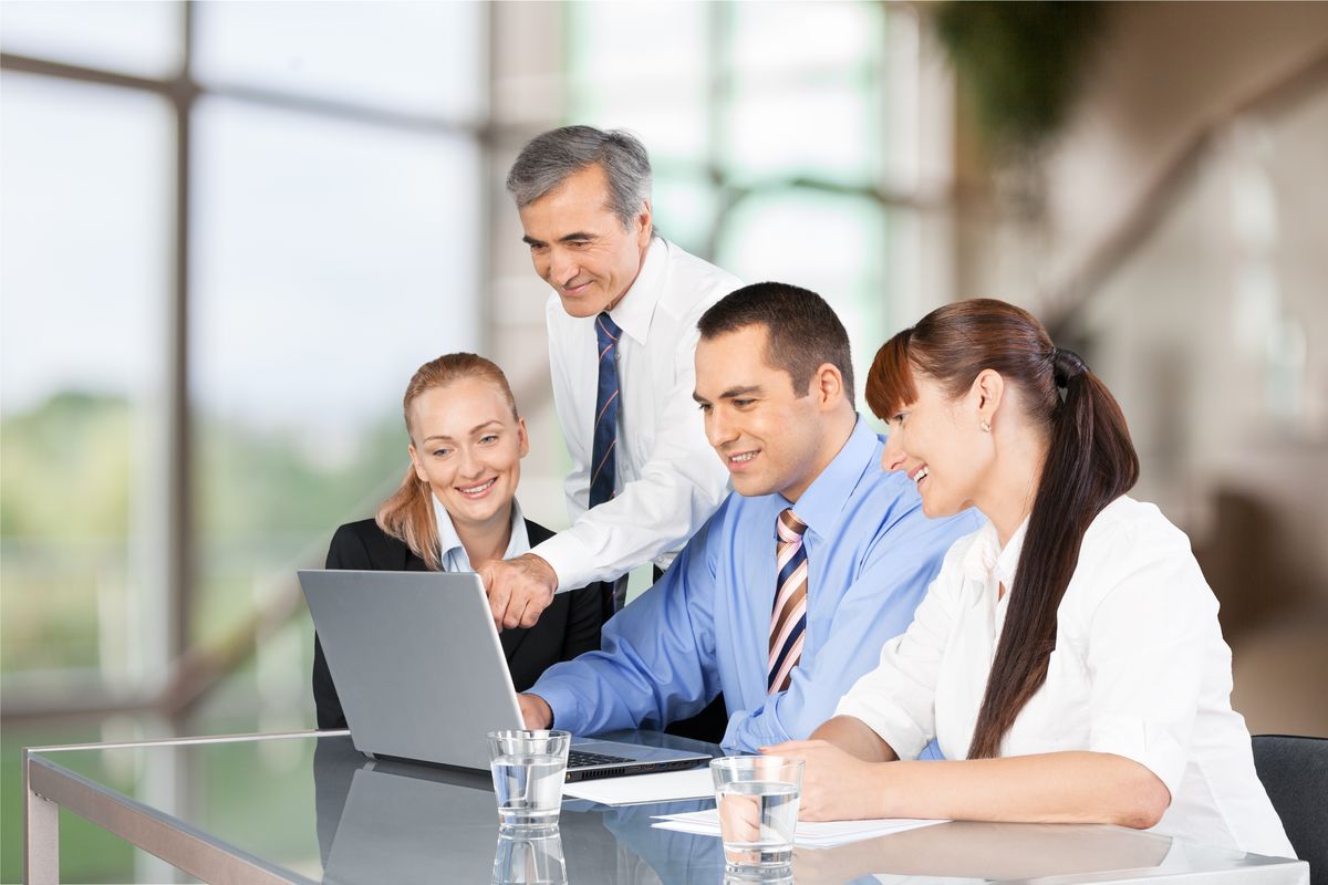 Business team meeting